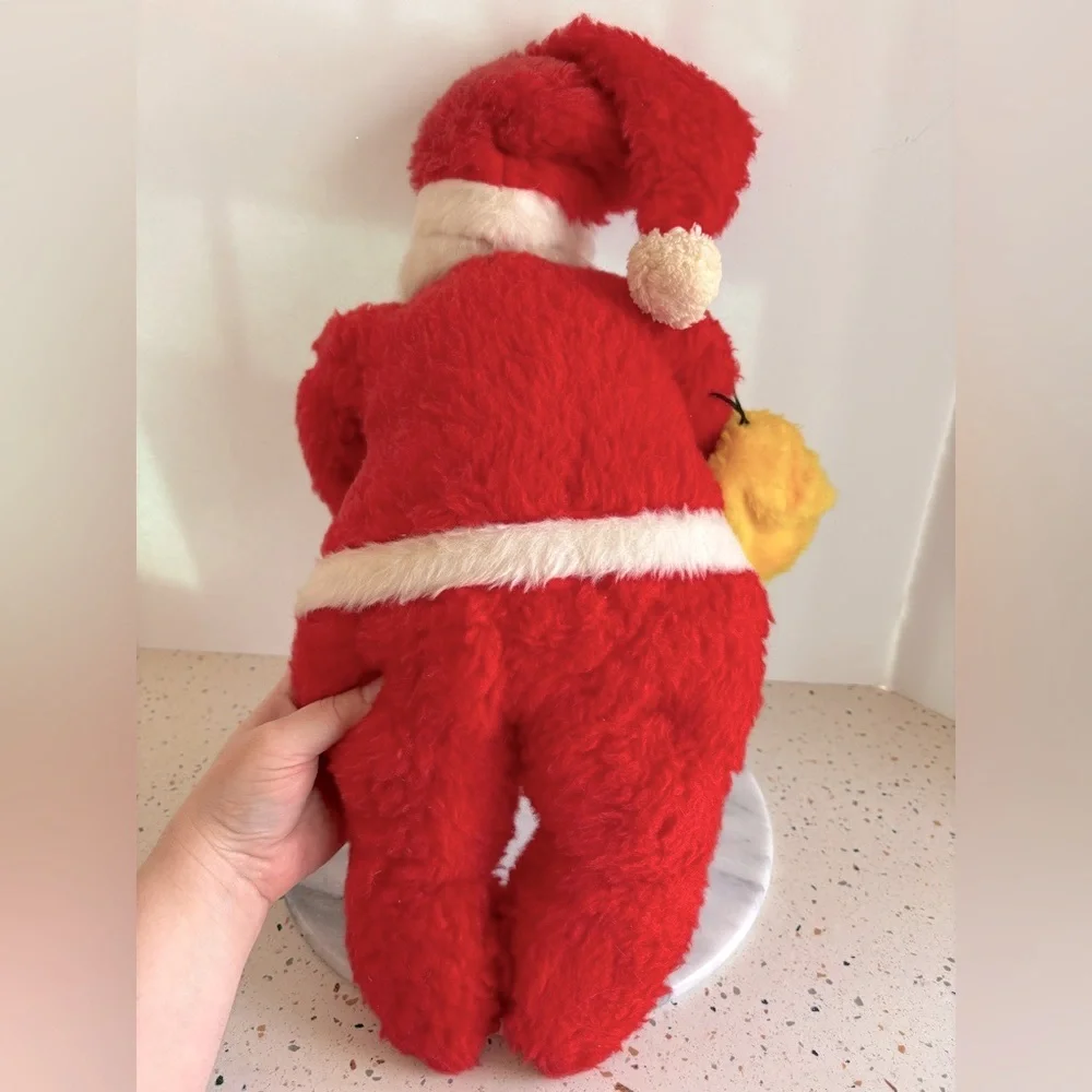 Vintage‎ MCM Red Santa Claus Plush Doll